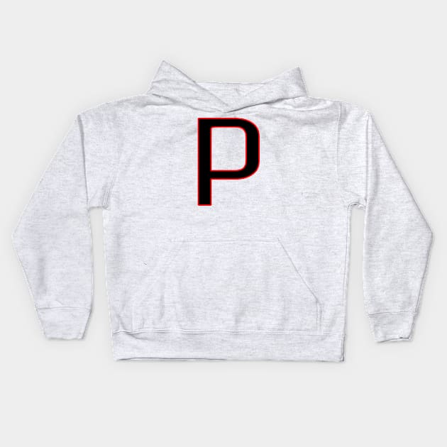 P Kids Hoodie by CanCreate